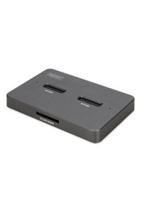Digitus DA-71546-1 dokovací stanice pro úložná zařízení USB 3.2 Gen 2 (3.1 Gen 2) Type-C Černá Obrázok pre Digitus DA-71546-1 dokovací stanice pro úložná zařízení USB 3.2 Gen 2 (3.1 Gen 2) Type-C Černá