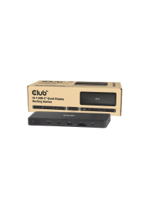 CLUB3D CSV-2540 dokovací stanice/replikátor portů USB 3.2 Gen 1 (3.1 Gen 1) Type-C Černá Obrázok pre CLUB3D CSV-2540 dokovací stanice/replikátor portů USB 3.2 Gen 1 (3.1 Gen 1) Type-C Černá