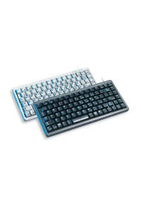 CHERRY Compact keyboard G84-4100, light grey, CH klávesnice USB + PS/2 Šedá Obrázok pre CHERRY Compact keyboard G84-4100, light grey, CH klávesnice USB + PS/2 Šedá