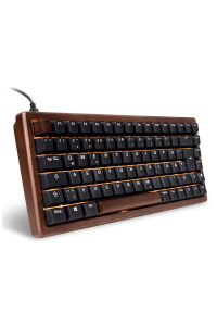 Obrázok pre Sharkoon 100068081 klávesnice Domácí USB QWERTZ Německý Černá, Dřevo