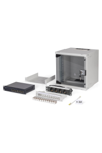 Obrázok pre Digitus DN-49100-SET rack 6U Nástěnný regál Šedá