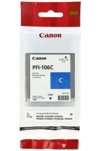 Canon PFI-106 C inkoustová náplň 1 kusů Originální Cyan fotografická Obrázok pre Canon PFI-106 C inkoustová náplň 1 kusů Originální Cyan fotografická