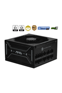MSI MAG A850GLS PCIE5 napájecí zdroj 850 W 24-pin ATX ATX Černá Obrázok pre MSI MAG A850GLS PCIE5 napájecí zdroj 850 W 24-pin ATX ATX Černá