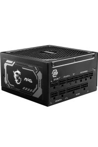 MSI MAG A1250GL PCIE5 napájecí zdroj 1250 W 24-pin ATX ATX Černá Obrázok pre MSI MAG A1250GL PCIE5 napájecí zdroj 1250 W 24-pin ATX ATX Černá