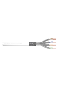 Digitus DK-1743-VH-305-MF-W síťový kabel Bílá 305 m Cat7 S/FTP (S-STP) Obrázok pre Digitus DK-1743-VH-305-MF-W síťový kabel Bílá 305 m Cat7 S/FTP (S-STP)