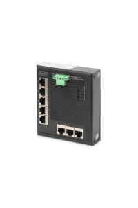 Digitus DN-651127 síťový přepínač Nespravované Gigabit Ethernet (10/100/1000) Černá Obrázok pre Digitus DN-651127 síťový přepínač Nespravované Gigabit Ethernet (10/100/1000) Černá