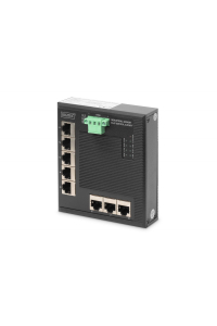 Digitus DN-651127 síťový přepínač Nespravované Gigabit Ethernet (10/100/1000) Černá Obrázok pre Digitus DN-651127 síťový přepínač Nespravované Gigabit Ethernet (10/100/1000) Černá