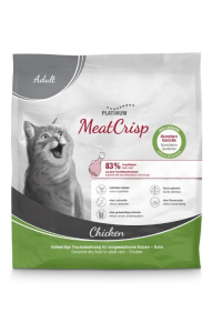 PLATINUM MeatCrisp Adult Chicken - suché krmivo pro kočky - 400g Obrázok pre PLATINUM MeatCrisp Adult Chicken - suché krmivo pro kočky - 400g