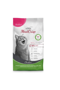 PLATINUM MeatCrisp Sterilised Chicken - suché krmivo pro kočky - 1,5kg Obrázok pre PLATINUM MeatCrisp Sterilised Chicken - suché krmivo pro kočky - 1,5kg