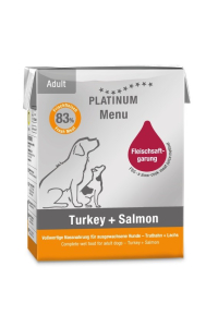 PLATINUM Menu Adult Iberico+Turkey - vlhké krmivo pro psy - 185g Obrázok pre PLATINUM Menu Adult Iberico+Turkey - vlhké krmivo pro psy - 185g