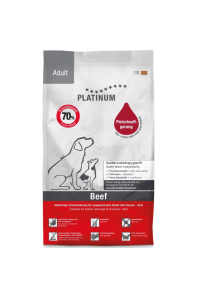 Obrázok pre PLATINUM Adult Beef - polovlhké krmivo pro psy - 15kg