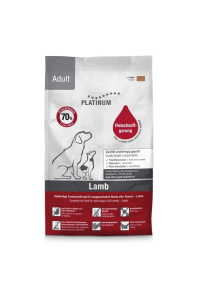 Obrázok pre PLATINUM Adult Lamb - polovlhké krmivo pro psy - 1,5kg