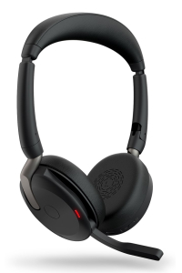 Obrázok pre Jabra Evolve2 65 Flex Sluchátka s mikrofonem Kabelový a bezdrátový Přes hlavu Kancelář / call centrum Bluetooth Černá