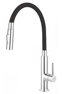 Obrázok pre Kitchen tap Zorba Slim 2F black