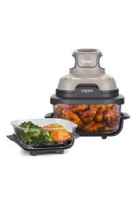 Obrázok pre Ninja CRISPi Samostarný 3,8 l 1700 W Horkovzdušná fritéza Šedá, Barva kamene, Průhledná