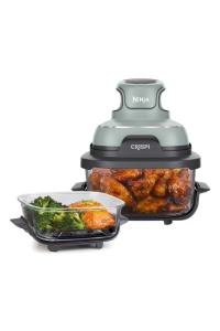 Obrázok pre Ninja CRISPi Samostarný 3,8 l 1700 W Horkovzdušná fritéza Zelená, Šedá, Průhledná