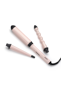 Obrázok pre BaByliss Curl & Wave Trio Kulma Teplé Černá, Růžová 58 W 2,5 m
