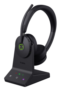 Yealink WH68 UC Sluchátka s mikrofonem Kabelový a bezdrátový Přes hlavu Hovory/hudba USB typu C Bluetooth Černá Obrázok pre Yealink WH68 UC Sluchátka s mikrofonem Kabelový a bezdrátový Přes hlavu Hovory/hudba USB typu C Bluetooth Černá