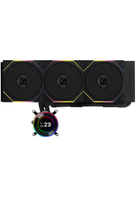 Obrázok pre Lian Li GA II Hydroshift II LCD-C 360TL Procesor Kapalinový chladič typu vše v jednom 12 cm Černá 1 kusů