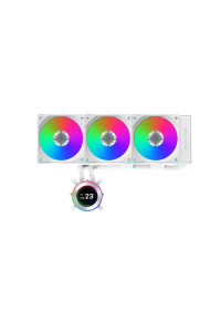 Obrázok pre Lian Li GA II Hydroshift II LCD-C 360CL Procesor Kapalinový chladič typu vše v jednom 12 cm Bílá 1 kusů