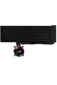 Obrázok pre Lian Li GA II Hydroshift II LCD-C 360N Počítačová skříň Kapalinový chladič typu vše v jednom Černá