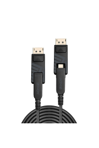 Lindy 38480 DisplayPort kabel 10 m Mini DisplayPort Černá Obrázok pre Lindy 38480 DisplayPort kabel 10 m Mini DisplayPort Černá