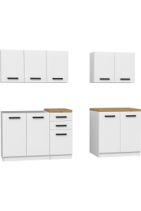 Obrázok pre Topeshop KUCHNIA SET 200 BIEL sada nábytku do kuchyně/jídelny