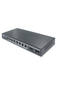 Obrázok pre Digitus DN-95344 síťový přepínač Řízený L2 Gigabit Ethernet (10/100/1000) Podpora napájení po Ethernetu (PoE) Černá