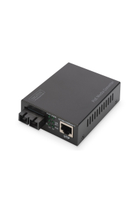 Digitus DN-82150 konvertor síťové kabeláže 1000 Mbit/s 850 nm Vícevidové Černá Obrázok pre Digitus DN-82150 konvertor síťové kabeláže 1000 Mbit/s 850 nm Vícevidové Černá