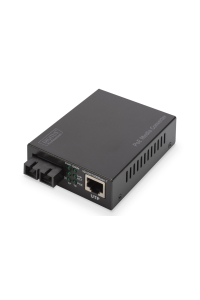 Obrázok pre Digitus DN-82160 konvertor síťové kabeláže 1000 Mbit/s 1310 nm Jednovidové Černá