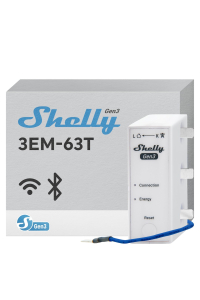 Shelly 3EM-63T Gen3 Obrázok pre Shelly 3EM-63T Gen3