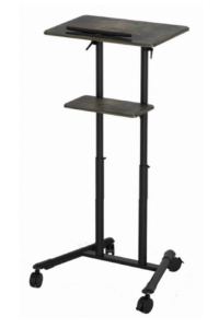 Obrázok pre Gembird TVS-DESK-01-BK stůl pro práci vestoje Černá