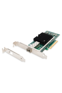 Digitus DN-10161 síťová karta Interní Vlákno 10000 Mbit/s Obrázok pre Digitus DN-10161 síťová karta Interní Vlákno 10000 Mbit/s