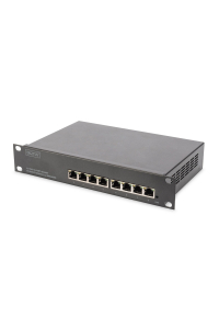 Digitus DN-80117 síťový přepínač Řízený L2+ Gigabit Ethernet (10/100/1000) Černá Obrázok pre Digitus DN-80117 síťový přepínač Řízený L2+ Gigabit Ethernet (10/100/1000) Černá