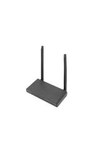 Digitus DS-55329 AV prodlužovačka AV přijímač Černá Obrázok pre Digitus DS-55329 AV prodlužovačka AV přijímač Černá