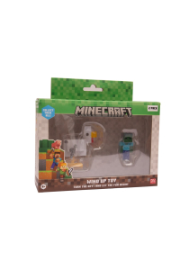 Obrázok pre MINECRAFT S2 3D WIND-UP TOY - CHICKEN & JOCKEY