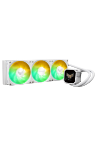 Obrázok pre ASUS TUF Gaming LC III 360 ARGB LCD White Edition Procesor Kapalinový chladič typu vše v jednom 12 cm Bílá 1 kusů