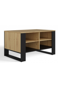 Obrázok pre KÁVOVÝ STOLEK MODERN 4P ARTISAN ČERNÁ NOHA