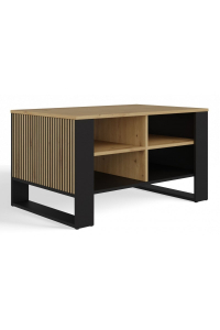 Obrázok pre KÁVOVÝ STOLEK MODERN 4P SLIM ARTISAN ČERNÁ NOHA