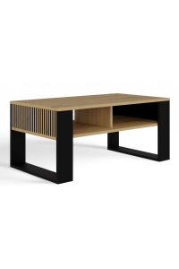Obrázok pre KÁVOVÝ STOLEK MODERN 2P SLIM ARTISAN ČERNÁ NOHA
