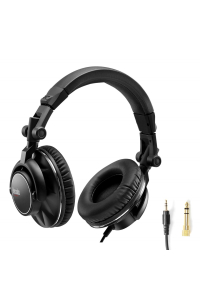 Hercules HDP DJ60 Sluchátka Kabel Přes hlavu Hudba Černá Obrázok pre Hercules HDP DJ60 Sluchátka Kabel Přes hlavu Hudba Černá