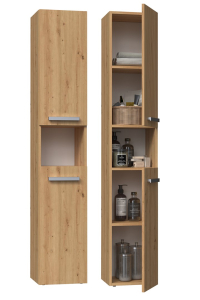 Topeshop NEL I ARTISAN koupelnový doplněk Dub Obrázok pre Topeshop NEL I ARTISAN koupelnový doplněk Dub
