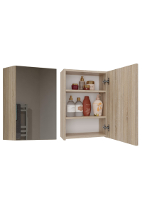 Topeshop POLA 1DL SONOMA koupelnový doplněk Dub, Dřevo Obrázok pre Topeshop POLA 1DL SONOMA koupelnový doplněk Dub, Dřevo