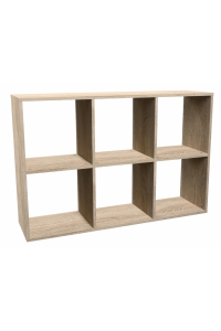 Obrázok pre Topeshop MALAX 2X3 SONOMA knihovna do obývacího pokoje