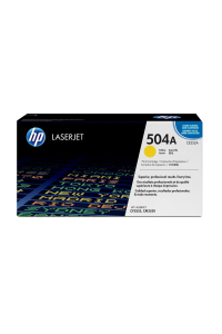 HP 504A Žlutá originální tonerová kazeta LaserJet Obrázok pre HP 504A Žlutá originální tonerová kazeta LaserJet