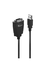Obrázok pre Lindy 42845 sériový kabel Černá 1 m