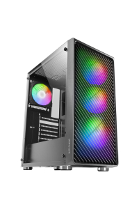 Obrázok pre Mars Gaming MCF počítačová skříň Midi Tower Černá
