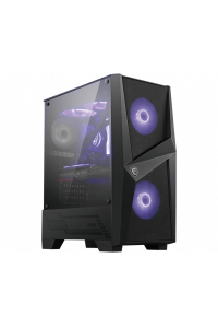 Obrázok pre MSI MAG Forge 100M Midi Tower Černá, Průhledná