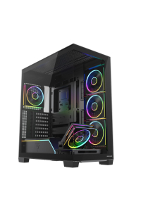 Obrázok pre Počítačová skříň MODECOM VOLCANO STELLAR PLUS ARGB MIDI 5F Černá