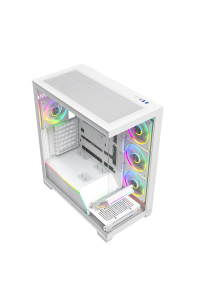 Počítačová skříň MODECOM VOLCANO STELLAR PLUS ARGB MIDI 8F Bílá Obrázok pre Počítačová skříň MODECOM VOLCANO STELLAR PLUS ARGB MIDI 8F Bílá